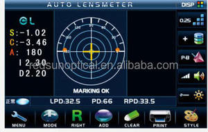 Sistema de Lensómetro Automático de Alta Velocidad con Monitor de 7 Pulgadas, Regla PD/PH, 1 Año de Garantía para Consultorios Ópticos Concurridos, Procesamiento Rápido de Pacientes - Product Image 4