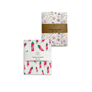 <strong>Personalised</strong> Cotton Twill Kitchen <strong>Tea</strong> <strong>Towels</strong> Digital Printed <strong>Tea</strong> <strong>Towels</strong> for Designer Brands - Product Image 3