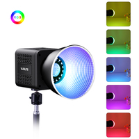 Vloglite RGB LED Video Studio Light 2500-6500K 40W Regulable Fotografía Stream Light para filmar Video Recording Game Streaming