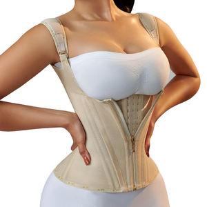 Colombiana Cintas Powernet Cintura Trainer Shapers Colombianas Colombianas Corset Top Mulheres Espartilho Shapewear Corpo para As Mulheres - Product Image 3