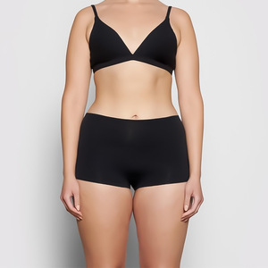 Culottes Boxer en Coton Grande Taille pour Femmes : <span class=keywords><strong>Sous</strong></span>-vêtements Modestes, Culottes Boxer en Coton Peigné Effet Remonte-Fesses - Product Image 4