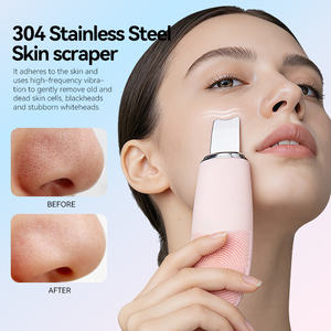 Máy rửa mặt điện tử 2 trong 1, máy <span class=keywords><strong>massage</strong></span> siêu âm làm sạch da, loại bỏ mụn đầu đen và làm sạch lỗ chân lông, tẩy tế bào chết - Product Image 4