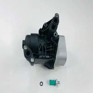 Soporte de Filtro de Aceite 03N 115 389 K para Audi Volkswagen, Pieza de Repuesto Metálica con Junta Tórica Incluida - Product Image 1