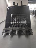 Godet squelette pour excavatrice SY35U/CAT303E 0,2 m³ pour le nivellement du gravier/le tri et le criblage des matériaux/la séparation des roches du sol