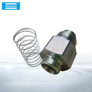 Ensemble de vanne d'arrêt d'huile Atlas Copco 61827032901 en acier inoxydable pour compresseurs à vis et à piston - Product Image 1
