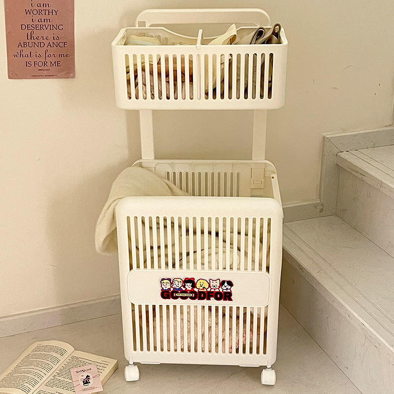 ชุดภาพถ่ายครอบครัวสีแดง [สองชั้น, พับได้พร้อมล้อ]