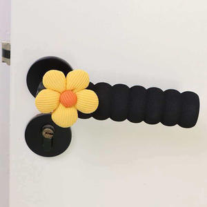 Couvre-poignées de porte NBR de haute qualité avec motif de dessin animé, <span class=keywords><strong>anti</strong></span>-statique, chauds et antidérapants pour la <span class=keywords><strong>protection</strong></span> des poignées de porte de chambre et de maison - Product Image 2