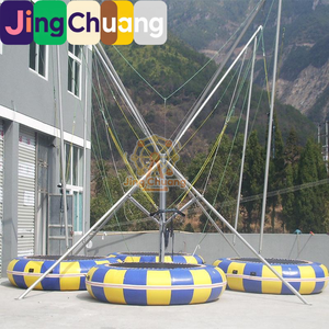 Trampolín Comercial para Niños <span class=keywords><strong>2022</strong></span>, Trampolín Cuadrado Plegable con Resortes, para Parques y Exteriores - Product Image 3