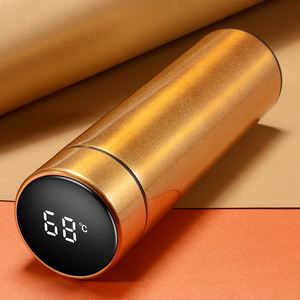 Wholesale Custom Stainless Steel Led Temperature Display Vacuum Insulated Smart Water <b>Bottle</b> with Tea Infuser - Product Image 6