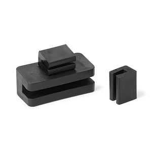 Colliers de serrage carrés en PE pour tuyaux plats 2/4/6/8mm, avec fentes de protection en plastique pour pieds de tabouret, patins antidérapants - Product Image 3