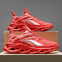 Chaussures de sport légères et respirantes pour hommes, design à lacets souples, nouvelle semelle EVA printemps-été, style tendance, chaussures de marche