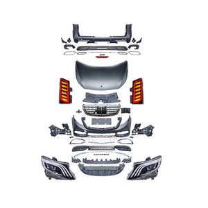 Kit de Carrocería de Alta Calidad Estilo Maybach, Parachoques Delantero y Trasero, Rejilla, Capó, Faros Delanteros, Faros Traseros para <span class=keywords><strong>Mercedes</strong></span> Benz Clase V W447 V260 V300 - Product Image 1