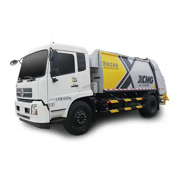 X.mg X.mg yeni trend 12.5 cbm tekerlek mutfak çöp kamyonu XZJ5180ZYS çöp kamyonu en iyi fiyat