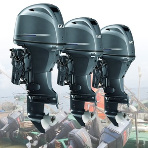 Moteur à essence 60 CV, moteur 4 temps, puissance marine professionnelle pour toutes les conditions aquatiques - Product Image 2