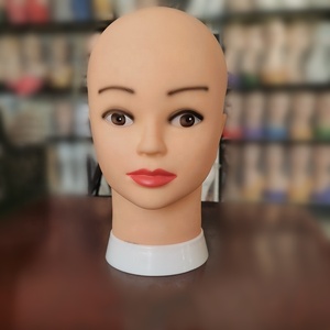 Lớn bán một tuần PVC mềm mannequin <span class=keywords><strong>Head</strong></span> cho hiển thị đứng Tóc Giả hat đạo cụ hiển thị đạo cụ Mô hình đầu - Product Image 5