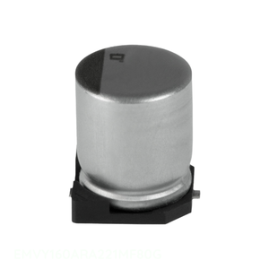 Condensateur SMD à montage en surface, fabricant Channel, 220 µF, EMVY160ARA221MF80G, CAP ALUM 220µF 20% 16V - Product Image 1