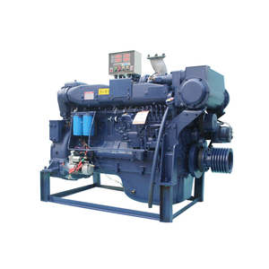 Moteur diesel marin Weichai 6 cylindres 4 temps Euro 2, 200 kW 250 CV, démarrage électrique, cylindrée 9 L, refroidissement par eau, pompe à eau de mer 1 - Product Image 3