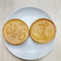 Fromage Coin Maker Industrie Équipement Personnalisation Casseroles Sont Sculptés Par CNC Logo Personnalisé Arabe pièce Pancake machine avec CE