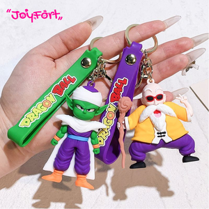 Porte-clés en caoutchouc PVC miniature de haute qualité, 15 couleurs, figurine d'anime Dragon <span class=keywords><strong>DBZ</strong></span> Kid Son Goku Super Saiyan - Product Image 2