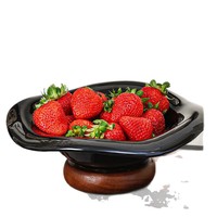 Huishoudelijke fruitbord keramische dinerbord voor woonkamertafels decoratief ornament snackbord