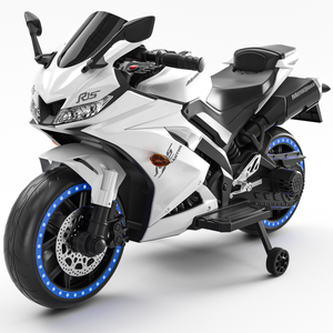 Motocicleta Eléctrica Unisex de 12V con Batería, Juguete de Motocicleta de 2 Ruedas para Niños, Diseño de Plástico, Modelo de Auto Montable - Product Image 4