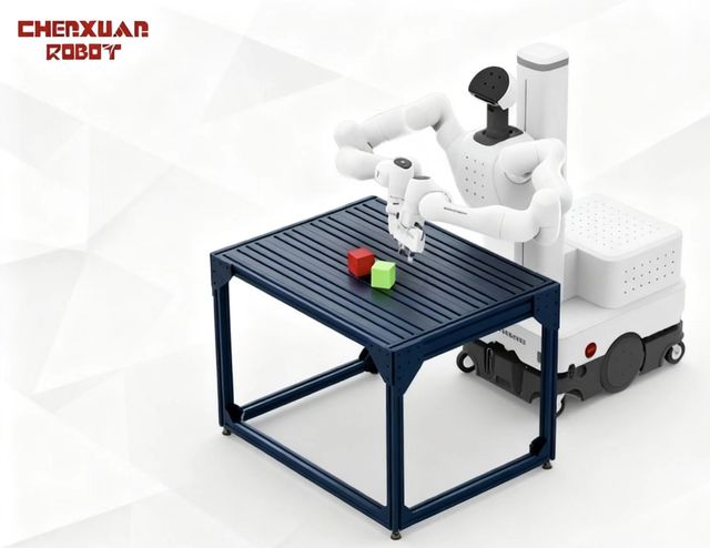 Franka Research 3 Duo Dual-Arm Collaborative Robot Motor PLC for AI Robotics Research 7-DOF Each Arm ROS Native Open-Source SDK