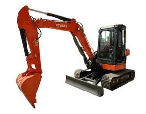 Mini-excavatrice d'occasion Hitachi ZX50 à Shanghai à vendre, d'origine japonaise, hydraulique, sur chenilles, petite excavatrice d'occasion - Product Image 1