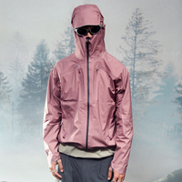 Vestes en nylon coupe-vent imperméables à fermeture éclair personnalisées pour hommes, veste à enfiler, veste coupe-vent en nylon pour l'extérieur