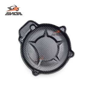 SNOR 2024-2025 Dirt Bike Moto En Fiber De Carbone Couvercle D'embrayage Garde EC <span class=keywords><strong>ECF</strong></span> MC MCF EX EXF 250 300 350 450 pour GASGAS - Product Image 4