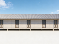 Casa Prefabricada Moderna con Estructura de Acero, Villa LGS Resistente a Ciclones y Viento, Estructura Robusta para Uso en Hoteles y Apartamentos