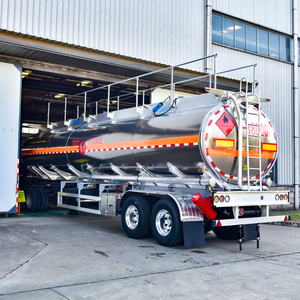 Fabricant Nouveau Carburant Tanker Remorque Essence Diesel <span class=keywords><strong>Pétrole</strong></span> Livraison Semi Remorque 2 3 4 Essieux 33000 38000 Litres Personnalisé - Product Image 2
