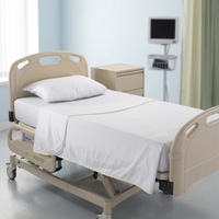 Premium-Qualität 100% Bio-Baumwolle Bettdecken-Set 8-teilig Anpassbare Farbe Schlichter Stil Antibakteriell für Krankenhaus und Hotel Gewebt 20