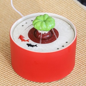 Fuente de agua cerámica para gatos, bebedero automático con agua circulante a temperatura constante, suministros para mascotas - Product Image 4
