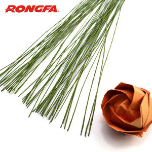 100 buah/tas 18G Auge kawat bunga Multi ukuran bunga DIY Stem Bunga perlengkapan kawat bunga buatan untuk dekorasi - Product Image 5