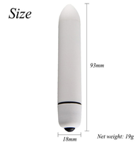 Mini vibromasseur étanche en forme de rouge à lèvres à 10 vitesses pour femmes, en ABS, prix d'usine, personnalisation OEM ODM, jouets