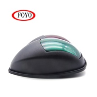 Foyo Vente Chaude 12V/2W LED Bicolore Bateau Navigation Lumière En Plastique Côté Lumière pour Marine Bateau Yacht