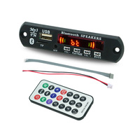 5.0 2*3W Subwoofer haut-parleur amplificateur de puissance carte 12v5v MP3 décodeur carte voiture FM Radio Module Support TF