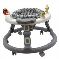 Andador Multifuncional Plegable de Plástico para Bebés con Reproductor de Música, Hermoso Diseño de Silla para Caminar para Bebés en Diversos Colores