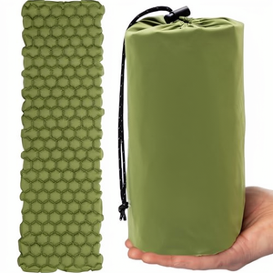 Ultralight Foldable Inflatable Camping Mat Space-Saving Single Air Mattress Comfortable Sleeping Durable Camping Gear Outdoor - Product Image 1