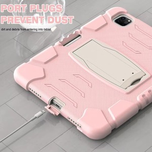 Şık, Dayanıklı Plastik Çocuk Dostu Fntech Kalemlikli Koruyucu Kılıf, <span class=keywords><strong>iPad</strong></span> Pro 11/<span class=keywords><strong>Air</strong></span> <span class=keywords><strong>4</strong></span>/<span class=keywords><strong>Air</strong></span> 5 10.9 İnç için Ayaklı Destekli - Product Image 6