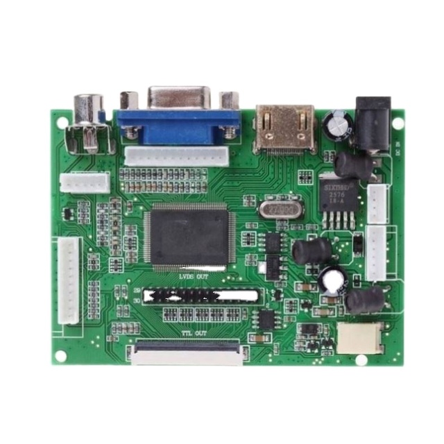 AT070TN90/92/94 7inch VGA 50pin LCD Driver Board LCD TTL LVDS Controller Board