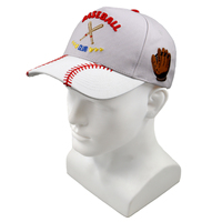 Gorra de Béisbol Unisex Estructurada de 5 Paneles con Bordado 3D de Algodón y Visera con Costura Deportiva para Uso Diario al Aire Libre