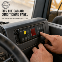 Pour Camion Minier Sinotruk HOWO : Panneau de Commande de Climatisation W3300255008, Ensemble de Commutateur de Contrôle AC, Pièces Détachées en Gros