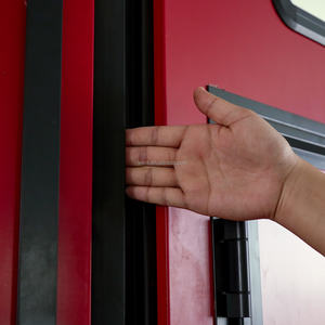 Haute Performance Certifié Ce Tailles Personnalisables En Aluminium Résistant Au Vent Un Côté Pliant Industriel Pliant Auto <span class=keywords><strong>Porte</strong></span> - Product Image 4