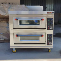 Four à pizza électrique ou à gaz commercial Équipement de boulangerie-pâtisserie en acier inoxydable du fournisseur chinois avec un bon prix