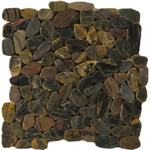<span class=keywords><strong>Tapis</strong></span> <span class=keywords><strong>de</strong></span> <span class=keywords><strong>massage</strong></span> en galets lisses polis, imperméable, antidérapant, pour la réflexologie, pour la maison et la salle <span class=keywords><strong>de</strong></span> bain - Product Image 4
