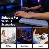 Nouveau repose-poignets ergonomique en mousse à mémoire de forme pour clavier Cloud 2026 et tapis de souris – Soulagement de la douleur à l'écriture pour le bureau et le gaming – Meilleure vente