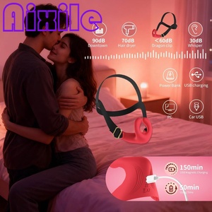 Vibratore per Pene con Fascia Regolabile, Giocattolo Sessuale Orale, Stimolatore Clitorideo e del Capezzolo, Anello Vibrante per Pene, Giocattolo Sessuale per Donne - Product Image 6
