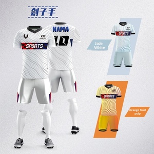 Traje de Entrenamiento de Fútbol con Logotipo Impreso, Uniforme de Competición para Equipos, Transpirable, de Secado Rápido, de Poliéster, para Todas las Temporadas - Product Image 5