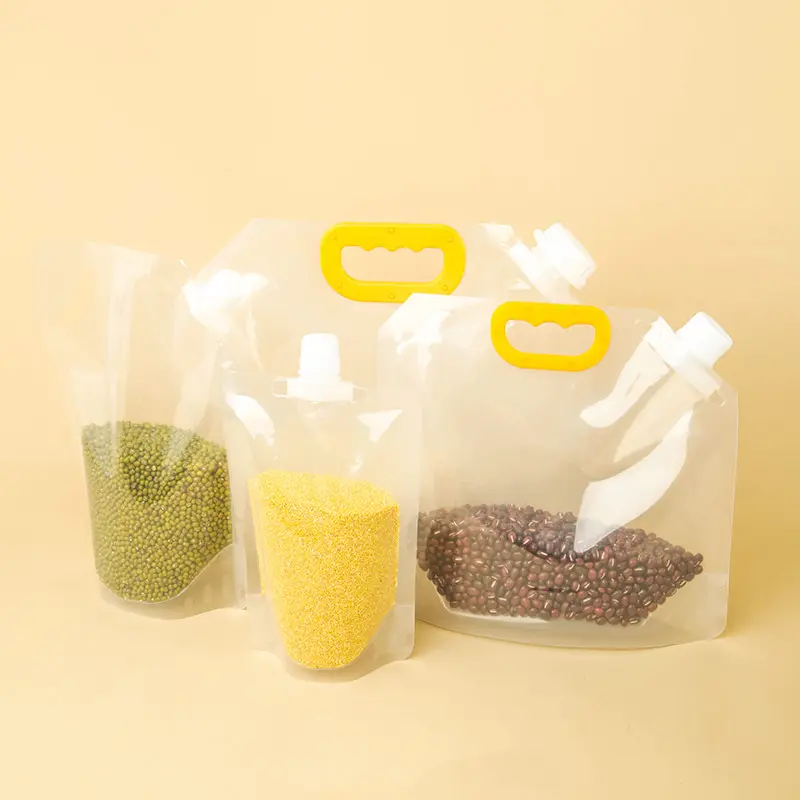 Food grade portable suction grain storage bag Airtight bag rice packing bag